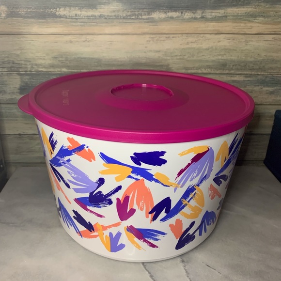 Tupperware Winter Cure Large Bowl - Picture 1 of 8
